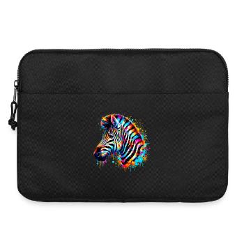 Zèbre - Sacoche pour ordinateur portable 15 pouces - noir - Devant