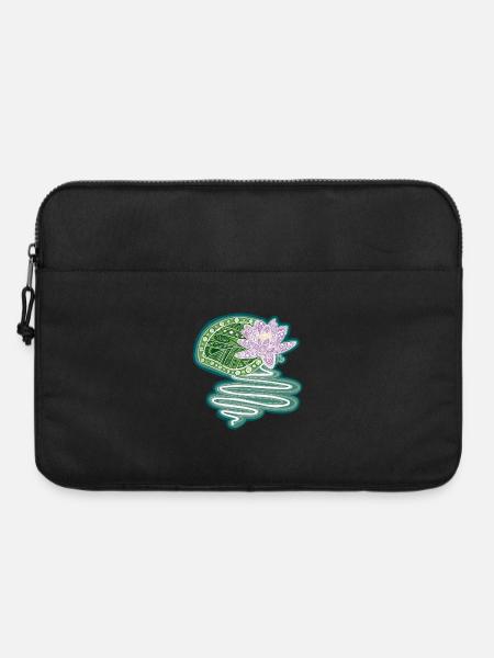 Seerose - Laptoptasche 15" - Schwarz