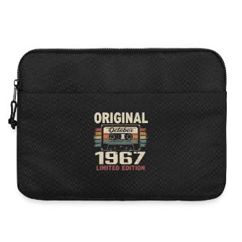 Born in October 1967 | Vintage Gift October 1967 - Laptop bag 15" - black - Front