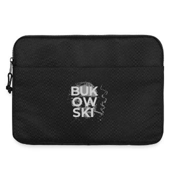 Charles Bukowski raucht ein Zigarrenporträt - Laptoptasche 15" - Schwarz - Vorne