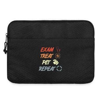 Exam Treat Pet Repeat - Laptop bag 15" - black - Front