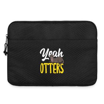 Ja Seeotter Cartoon - Laptoptasche 15" - Schwarz - Vorne