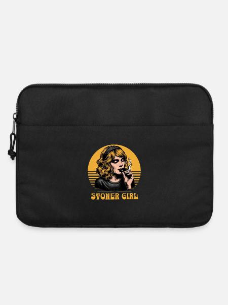 Stoner Girl - Laptoptasche 15" - Schwarz