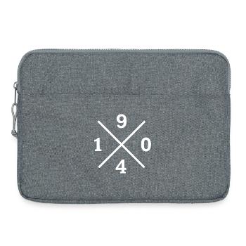 1904 Gelsenkirchen Ruhrpott Football pour les vrais fans - Sacoche pour ordinateur portable 15 pouces - gris chiné - Devant