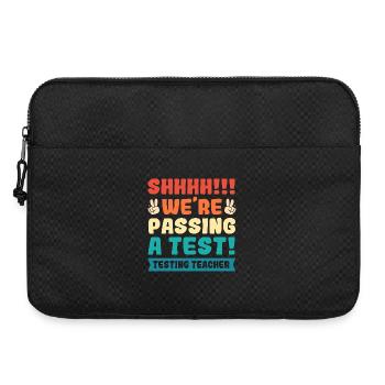 Lehrer Prüfung - Laptoptasche 15" - Schwarz - Vorne