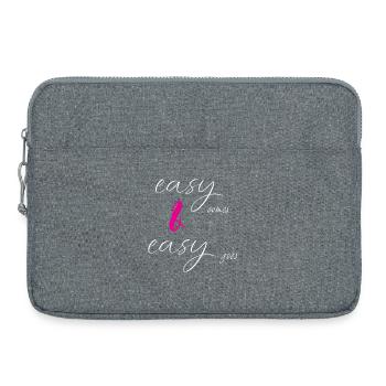 easy comes & easy goes - Laptop bag 15" - heather grey - Front