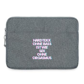 Hardtekk Tekk - Laptop bag 15" - heather grey - Front