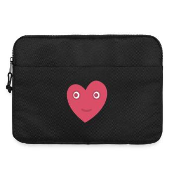 Heart Eyes - Laptop bag 15" - black - Front