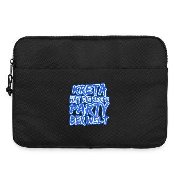 Kreta als Urlaub - Laptoptasche 15" - Schwarz - Vorne