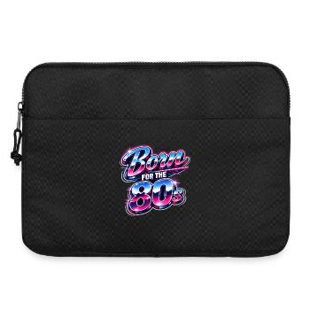 Né pour les années 80 Neon - Sacoche pour ordinateur portable 15 pouces - noir - Devant