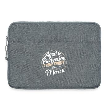 Birthday present march 1968 - Laptop bag 15" - heather grey - Front