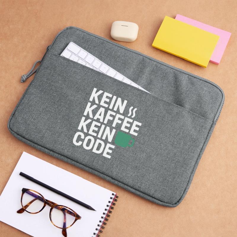 Kein Kaffee Kein Code Programmierer Informatiker Laptoptasche 15"