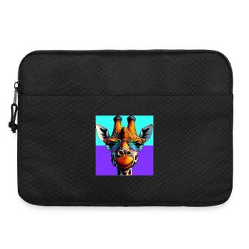 giraffe - Laptop bag 15" - black - Front