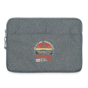 Anniversaire Mars 1976 Année Édition Limitée 1976 - Sacoche pour ordinateur portable 15 pouces - gris chiné - Devant