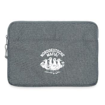  Norddeutsche Mafia Möwen Burger Pommes Bier - Laptoptasche 15" - Grau meliert - Vorne