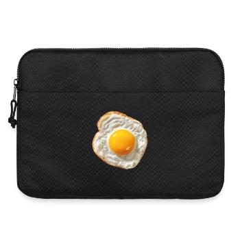fried egg - Laptop bag 15" - black - Front