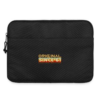 Original Since 61 Vintage Logo - Laptoptasche 15" - Schwarz - Vorne