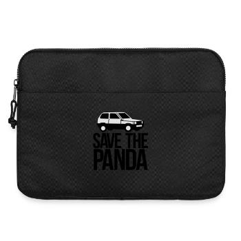 save the panda - Laptoptasche 15" - Schwarz - Vorne