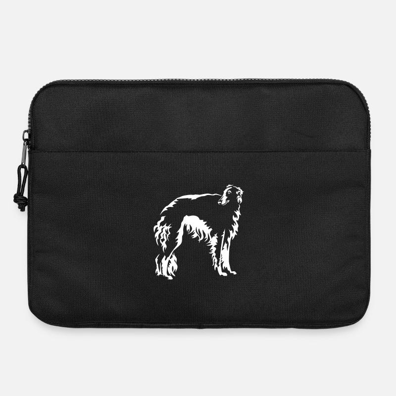Barsoi « Édition Noire » - Sacoche pour ordinateur portable 15 pouces - noir