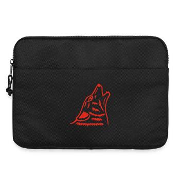 Das Heulen des roten Wolfes - Laptoptasche 15" - Schwarz - Vorne
