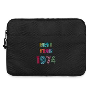 BEST YEAR - Laptop bag 15" - black - Front