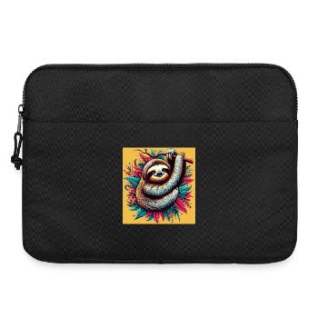 Faultier - Laptoptasche 15" - Schwarz - Vorne