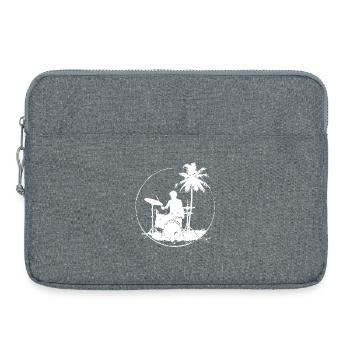 Schlagzeuger - Laptoptasche 15" - Grau meliert - Vorne