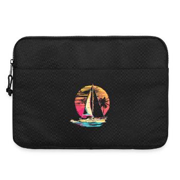 Voile des années 90 - Sacoche pour ordinateur portable 15 pouces - noir - Devant