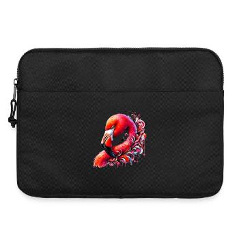 Flamingo - Laptoptasche 15" - Schwarz - Vorne