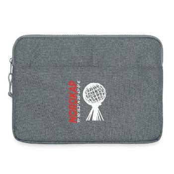 Nordkap - Laptoptasche 15" - Grau meliert - Vorne