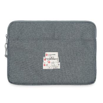 404 Motivation Nicht Gefunden - Laptoptasche 15" - Grau meliert - Vorne