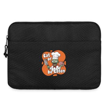 Cuisiner Zombie Manger ou Être mangé - Sacoche pour ordinateur portable 15 pouces - noir - Devant