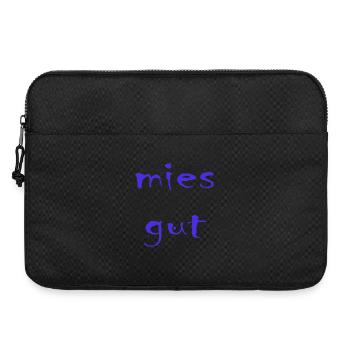 mies gut - Laptoptasche 15" - Schwarz - Vorne