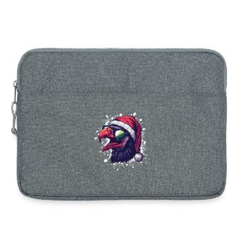 Harpyie Vogel Weihnachten Lustig Adler - Laptoptasche 15" - Grau meliert - Vorne