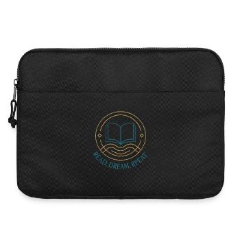 Lesen. Träumen. Wiederholen. - Laptoptasche 15" - Schwarz - Vorne
