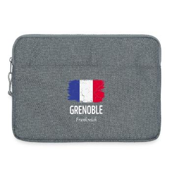 Grenoble - Laptop bag 15" - heather grey - Front