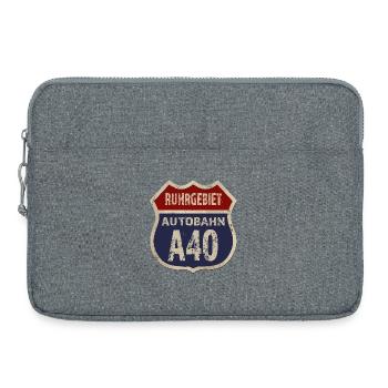A40 - Ruhr area - Laptop bag 15" - heather grey - Front