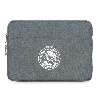 Boulder-Anfänger Club Emblem - Laptoptasche 15" - Grau meliert - Vorne