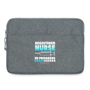 Don d’infirmières de l’hôpital des infirmières - Sacoche pour ordinateur portable 15 pouces - gris chiné - Devant