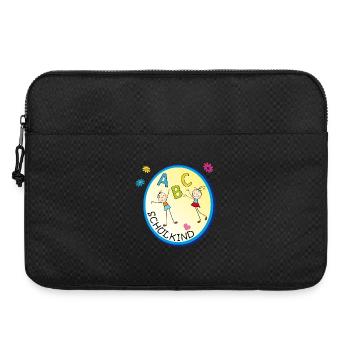 ABC Schulkind  - Laptoptasche 15" - Schwarz - Vorne