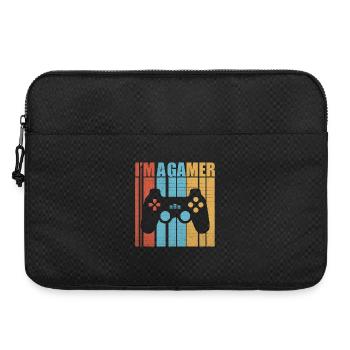 I'm a Gamer Gaming Zocker nerd and game Controller - Laptop bag 15" - black - Front