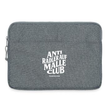 Malle 2026 Anti Radler auf Malle Club 2026 - Laptoptasche 15" - Grau meliert - Vorne
