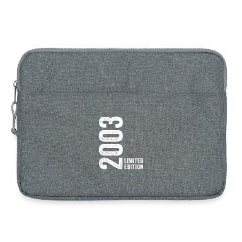 2003 Limited Edition 23 Years Anniversary - Laptop bag 15" - heather grey - Front