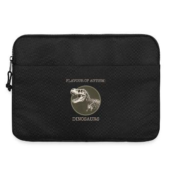 Saveur de l’autisme : les dinosaures - Sacoche pour ordinateur portable 15 pouces - noir - Devant