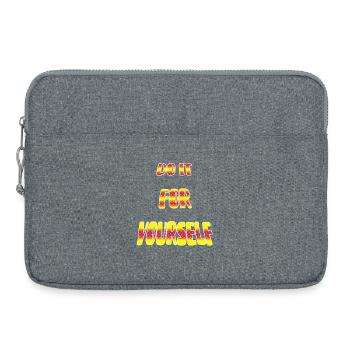 Fais-le étoile - Sacoche pour ordinateur portable 15 pouces - gris chiné - Devant