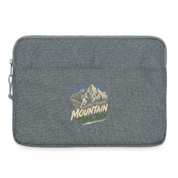 Mountain Trail Run - Laptoptasche 15" - Grau meliert - Vorne