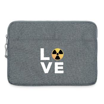 Liebesgeschenk Manip Radioologe Radiologie - Laptoptasche 15" - Grau meliert - Vorne