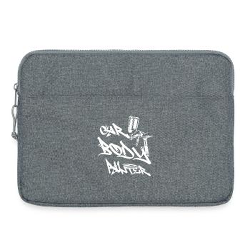 Auto Lackierer - Laptoptasche 15" - Grau meliert - Vorne