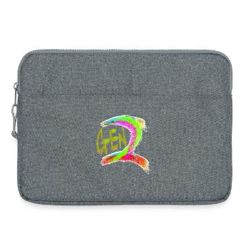 Generation Z - Laptop bag 15" - heather grey - Front