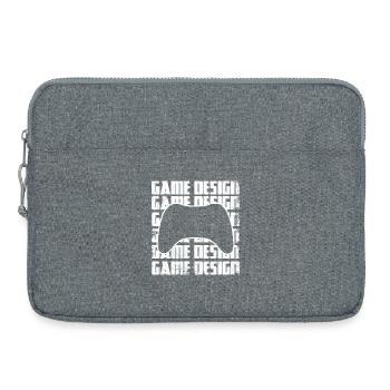Concepteur de jeux - Sacoche pour ordinateur portable 15 pouces - gris chiné - Devant